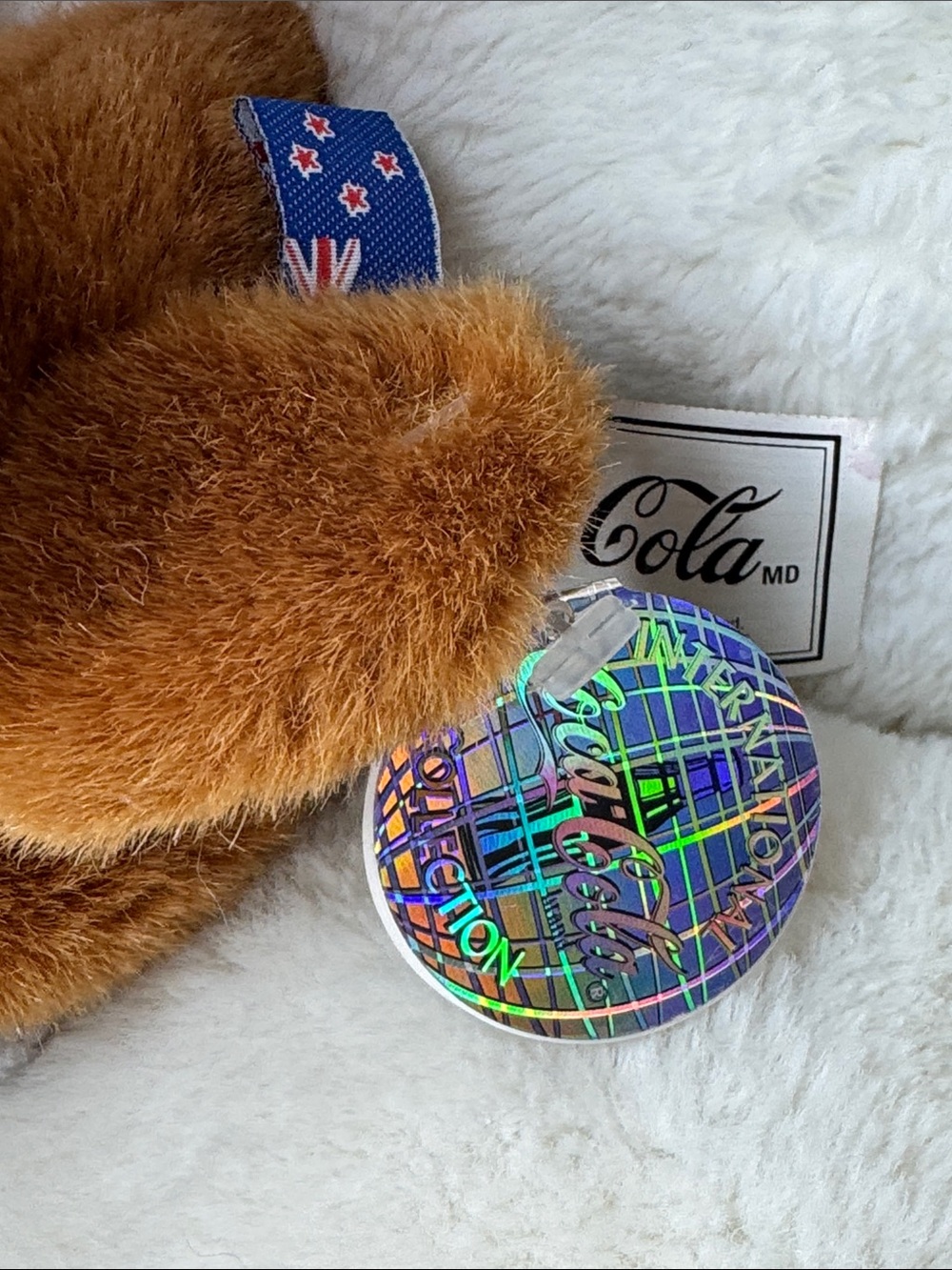 VTG 1999 Coca Cola 6” Bean Plush International Octopus And Ostrich With Tags - Picture 7 of 9